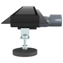 vidaXL 2 az 1-ben zuhanylefolyó Fekete 80 cm Rozsdamentes acél 304