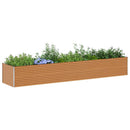 vidaXL Kerti magaságyás 485 x 100 x 68 cm Horganyzott acél