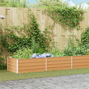 vidaXL Kerti magaságyás Világos Barna 600 x 80 x 45 cm