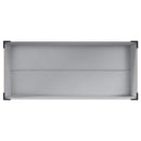 vidaXL Kerti cserép Világos Barna 100 x 45 x 90 cm Horganyzott acél