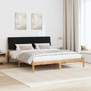 vidaXL Ágykeret fejtámlával Barna 180 x 200 cm Tömör fenyőfa