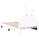 vidaXL Gyerekágy kerettel Fehér 80 x 200 cm PU