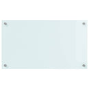 vidaXL Konyhai splashback Fehér 70 x 40 cm edzett üveg