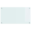 vidaXL Konyhai splashback Fehér 90 x 50 cm edzett üveg