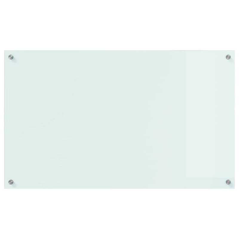 vidaXL Konyhai splashback Fehér 100 x 60 cm edzett üveg