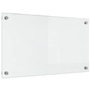 vidaXL Konyhai splashback Átlátszó 70 x 40 cm edzett üveg