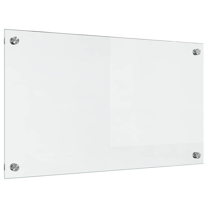 vidaXL Konyhai splashback Átlátszó 70 x 40 cm edzett üveg