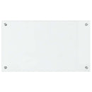 vidaXL Konyhai splashback Átlátszó 70 x 40 cm edzett üveg