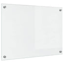 vidaXL Konyhai splashback Átlátszó 70 x 50 cm edzett üveg