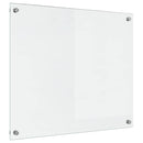 vidaXL Konyhai splashback Átlátszó 70 x 60 cm edzett üveg