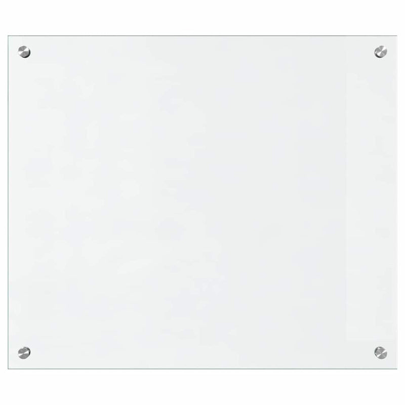 vidaXL Konyhai splashback Átlátszó 70 x 60 cm edzett üveg