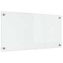 vidaXL Konyhai splashback Átlátszó 80 x 40 cm edzett üveg