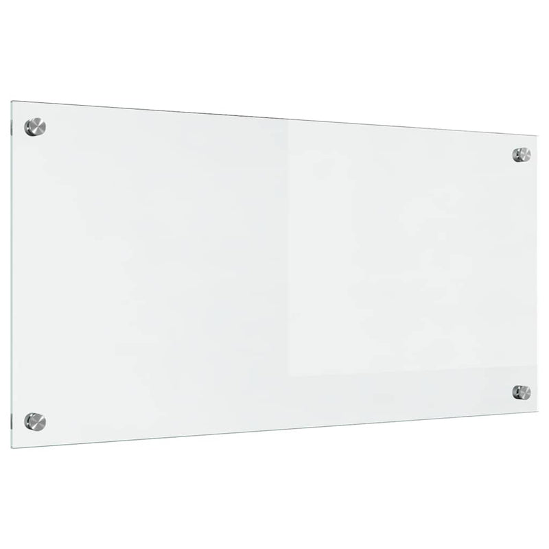 vidaXL Konyhai splashback Átlátszó 80 x 40 cm edzett üveg