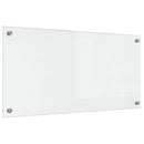 vidaXL Konyhai splashback Átlátszó 80 x 40 cm edzett üveg