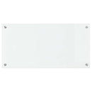 vidaXL Konyhai splashback Átlátszó 80 x 40 cm edzett üveg