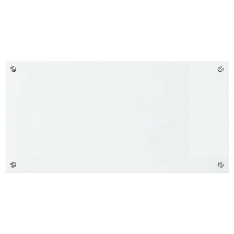 vidaXL Konyhai splashback Átlátszó 80 x 40 cm edzett üveg