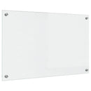 vidaXL Konyhai splashback Átlátszó 80 x 50 cm edzett üveg