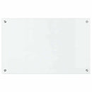 vidaXL Konyhai splashback Átlátszó 80 x 50 cm edzett üveg