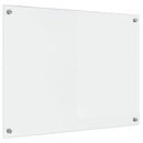 vidaXL Konyhai splashback Átlátszó 80 x 60 cm edzett üveg