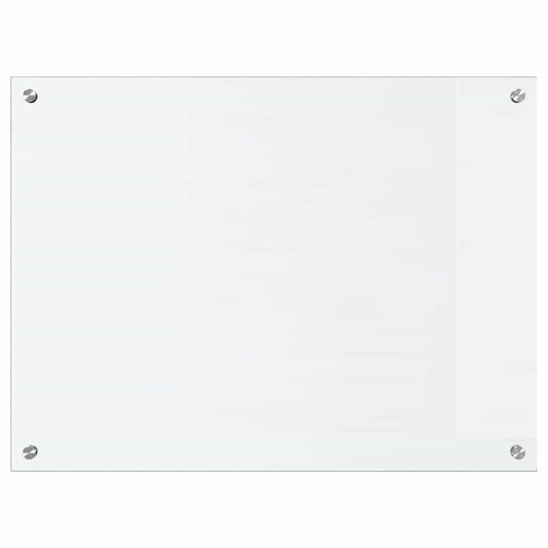 vidaXL Konyhai splashback Átlátszó 80 x 60 cm edzett üveg