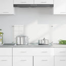 vidaXL Konyhai splashback Átlátszó 90 x 40 cm edzett üveg