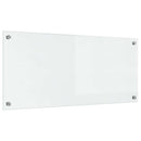 vidaXL Konyhai splashback Átlátszó 90 x 40 cm edzett üveg