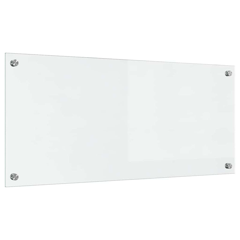 vidaXL Konyhai splashback Átlátszó 90 x 40 cm edzett üveg