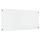 vidaXL Konyhai splashback Átlátszó 90 x 40 cm edzett üveg