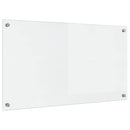 vidaXL Konyhai splashback Átlátszó 90 x 50 cm edzett üveg