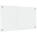 vidaXL Konyhai splashback Átlátszó 90 x 50 cm edzett üveg