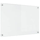 vidaXL Konyhai splashback Átlátszó 90 x 60 cm edzett üveg