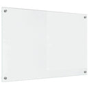 vidaXL Konyhai splashback Átlátszó 90 x 60 cm edzett üveg