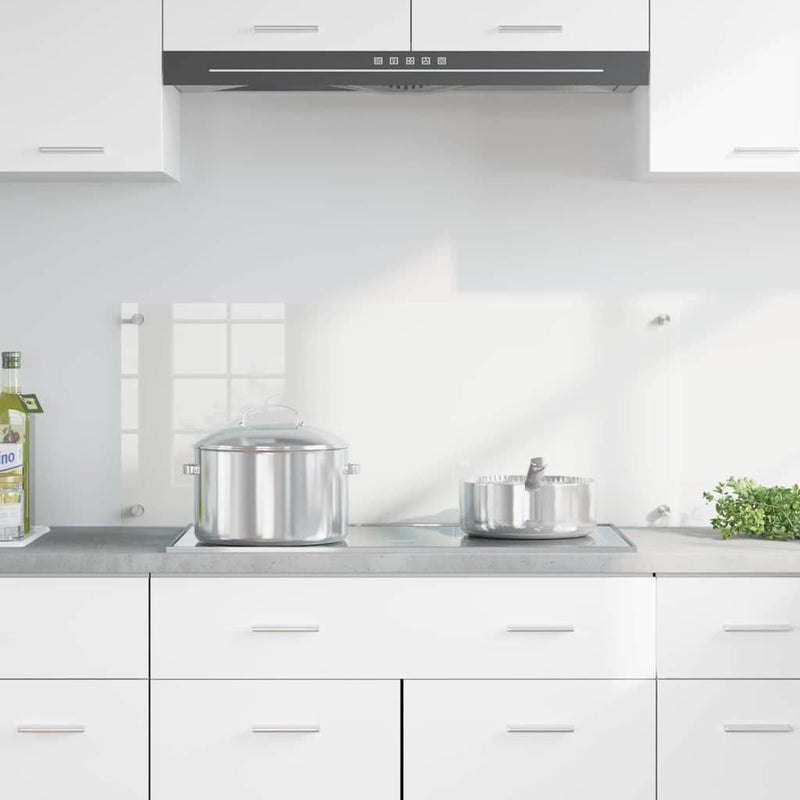 vidaXL Konyhai splashback Átlátszó 100 x 40 cm edzett üveg