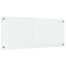 vidaXL Konyhai splashback Átlátszó 100 x 40 cm edzett üveg