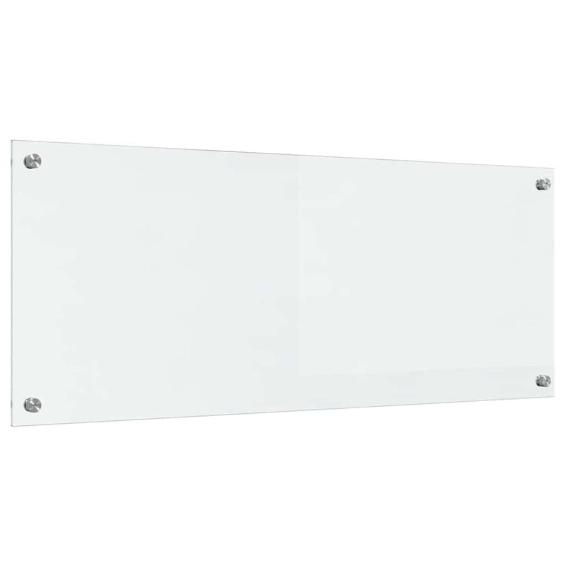 vidaXL Konyhai splashback Átlátszó 100 x 40 cm edzett üveg