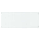 vidaXL Konyhai hátfal Átlátszó 100 x 40 cm edzett üveg