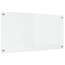 vidaXL Konyhai splashback Átlátszó 100 x 50 cm edzett üveg