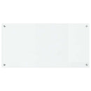 vidaXL Konyhai splashback Átlátszó 100 x 50 cm edzett üveg