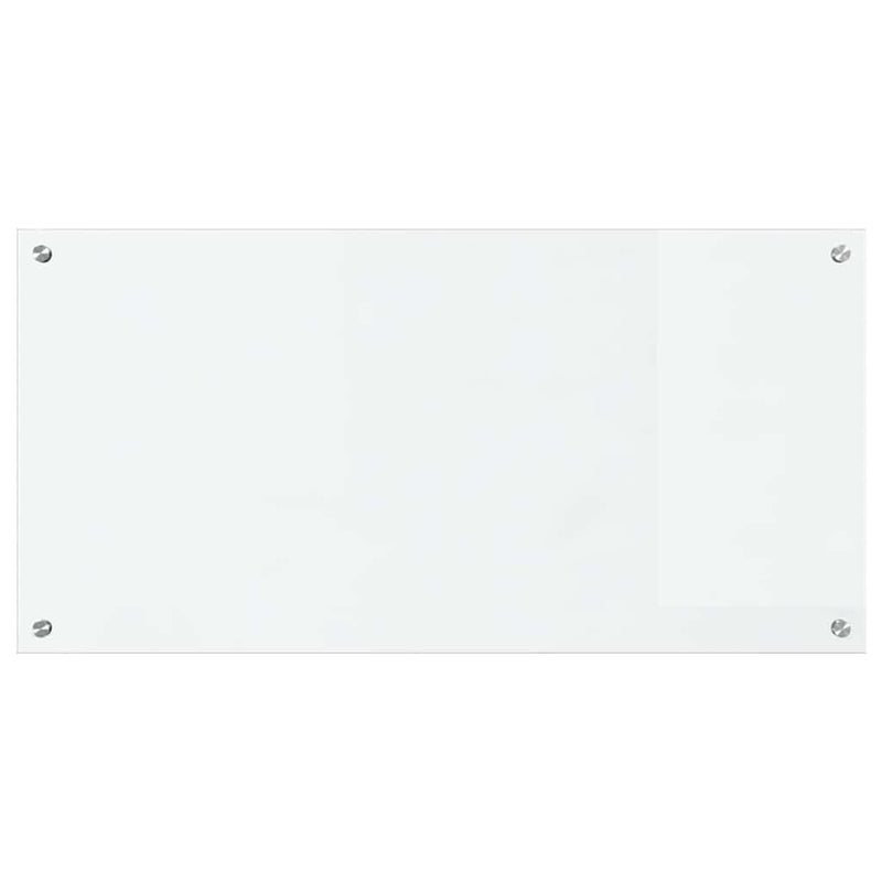 vidaXL Konyhai splashback Átlátszó 100 x 50 cm edzett üveg