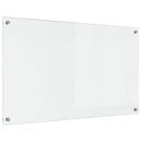 vidaXL Konyhai splashback Átlátszó 100 x 60 cm edzett üveg