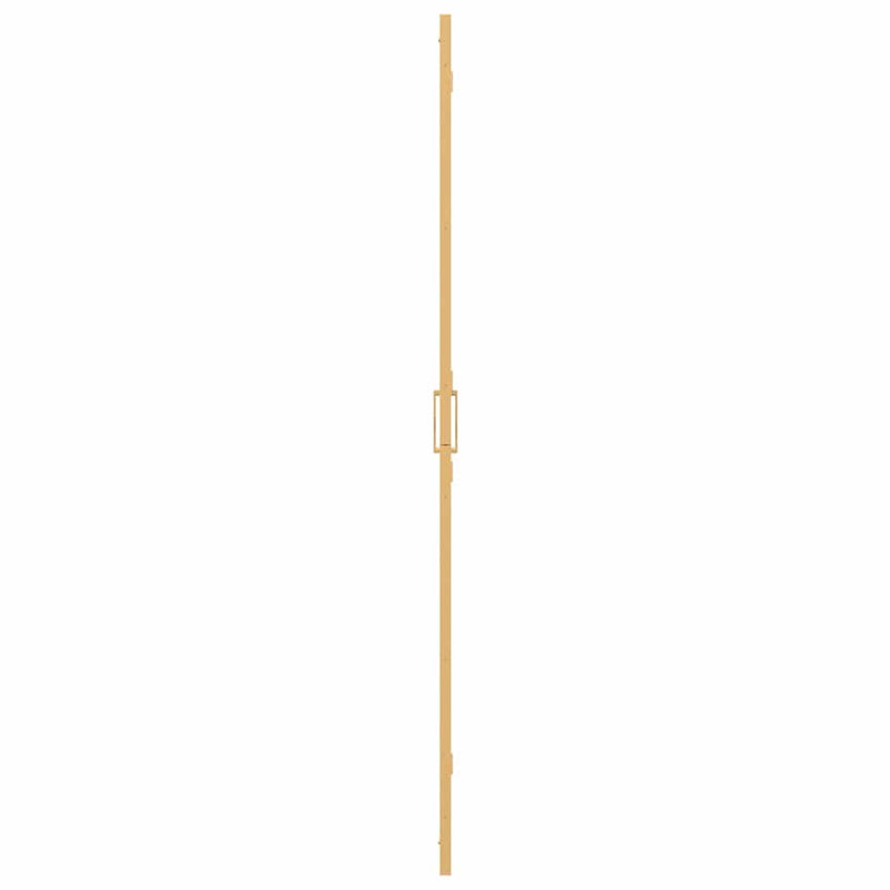 vidaXL Nyitott zuhanyfal Aranyszínű és átlátszó 70 x 190 cm
