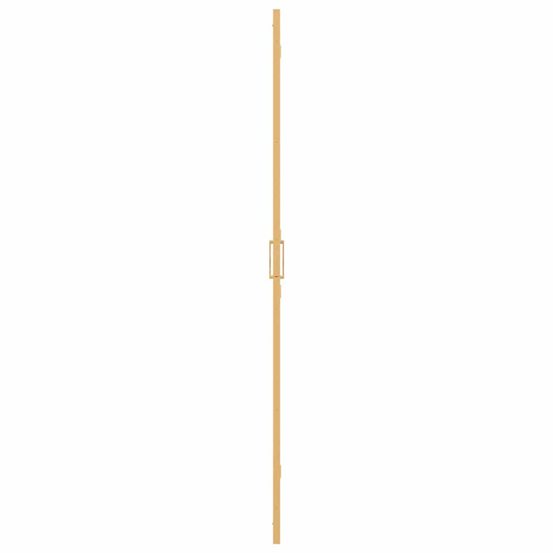 vidaXL Nyitott zuhanyfal Aranyszínű és átlátszó 80 x 190 cm