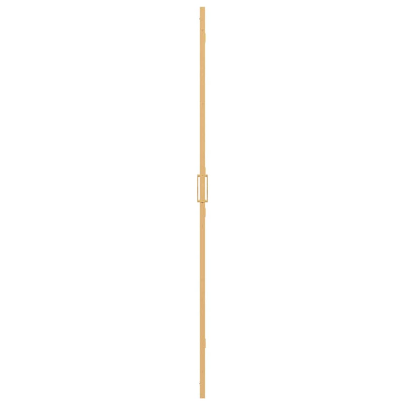 vidaXL Nyitott zuhanyfal Aranyszínű és átlátszó 90 x 190 cm
