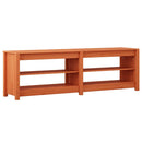vidaXL Cipőpad polcokkal tárolóval Faggyú barna 160 x 36,5 x 50 cm