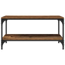 vidaXL Dohányzóasztal Öreg fa 80 x 50 x 40 cm Faanyag