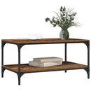 vidaXL Dohányzóasztal Öreg fa 80 x 50 x 40 cm Faanyag