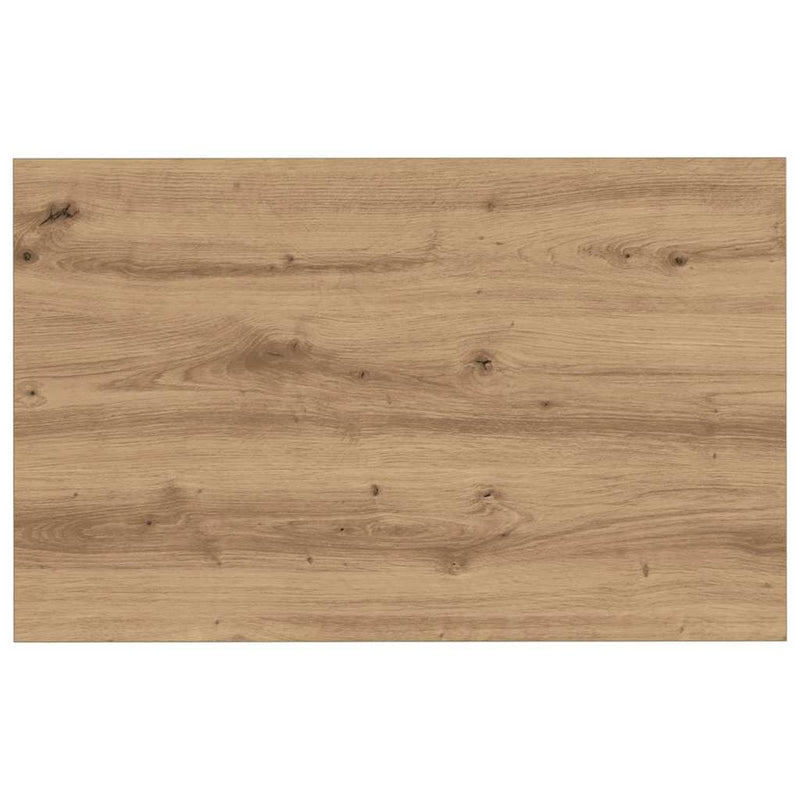 vidaXL Dohányzóasztal kézműves tölgy 80 x 50 x 40 cm Faanyag