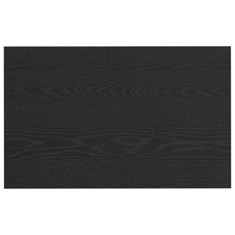 vidaXL Dohányzóasztal Musta tammi 80 x 50 x 40 cm Faanyag
