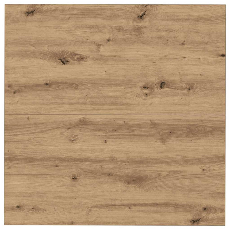 vidaXL Dohányzóasztal kézműves tölgy 80 x 80 x 40 cm Faanyag
