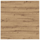 vidaXL Dohányzóasztal kézműves tölgy 100 x 100 x 40 cm Faanyag